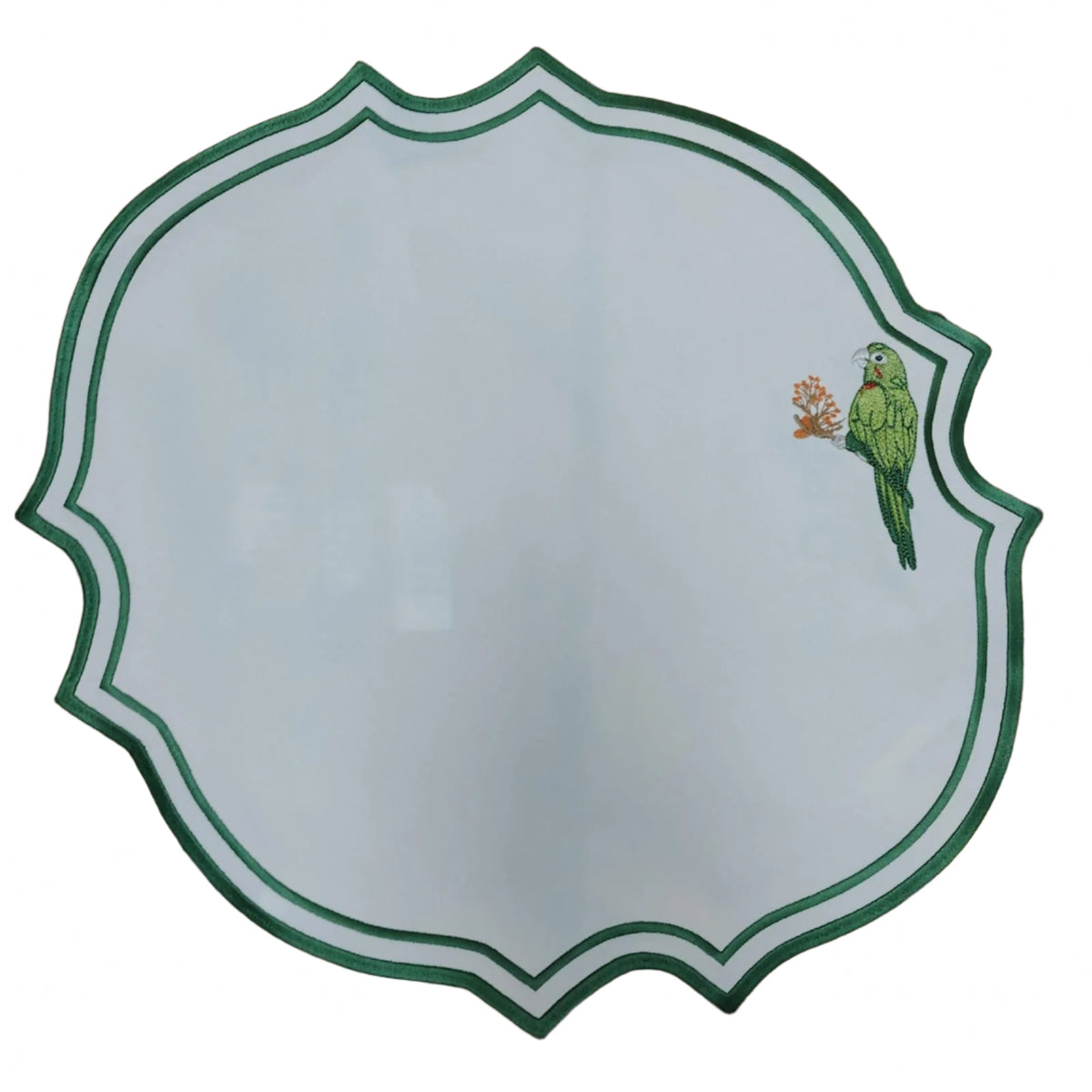 Placemat Antifluid Macaw Green