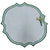 Placemat Antifluid Macaw Green