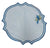 Placemat Antifluid Macaw Blue