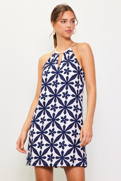 Mar Dress Navy