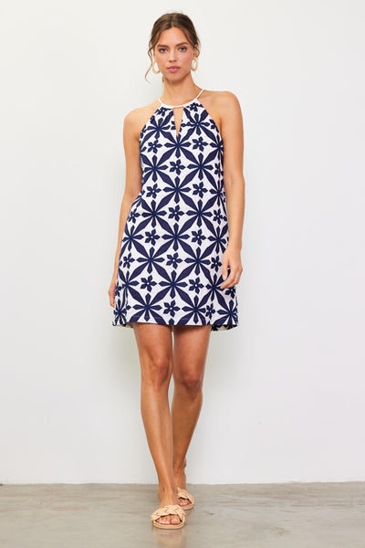 Mar Dress Navy