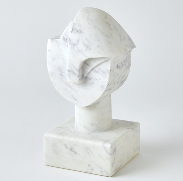 Mod Marble Portrait Bust