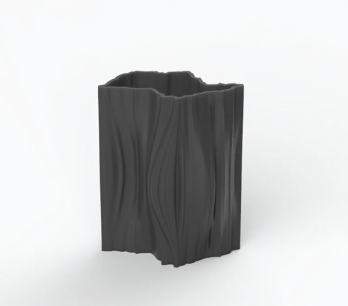 SP Porcelain Vase Black