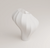 Valise C Porcelain Vase White