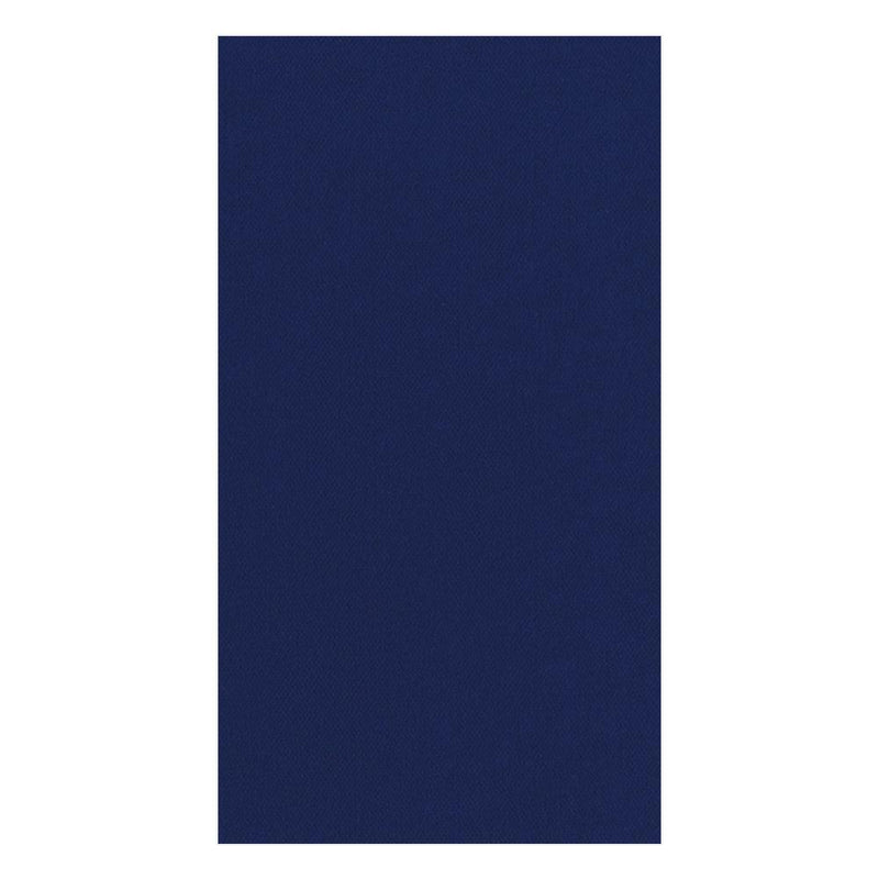 Guest Towels Solid Airl Linen Navy Blue