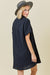 Zizi Shirt Dress Black