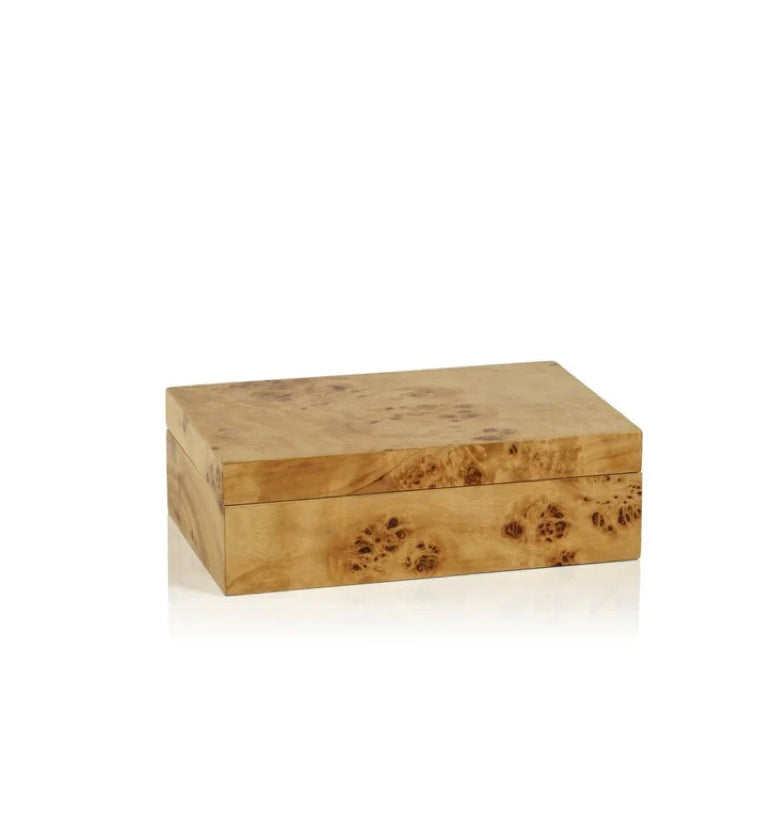 Leiden Burl Wood Design Box