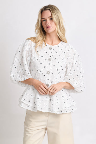 Linda Blouse White
