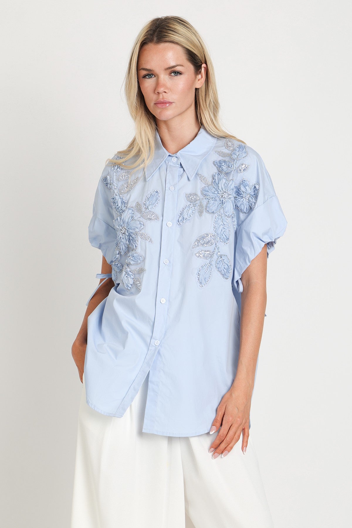Reina Shirt Blue