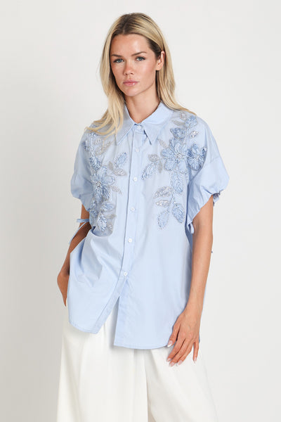 Reina Shirt Blue