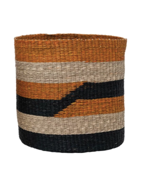 Seagrass Baskets with Design M