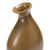 Stoneware Organic Shaped Vase Brown