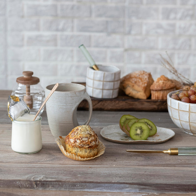 Glass Honey Jar