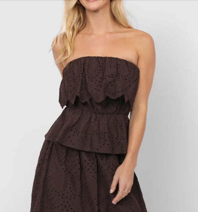 Diana Top Dark Brown