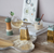 Stoneware Platew Reactive Glaze Camel