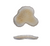 Stoneware Platew Reactive Glaze Camel