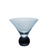 Footed Martini Glass Blue