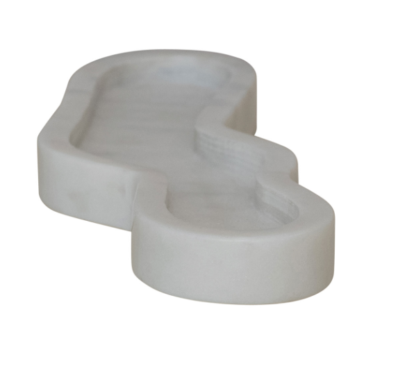 Marble Tray White