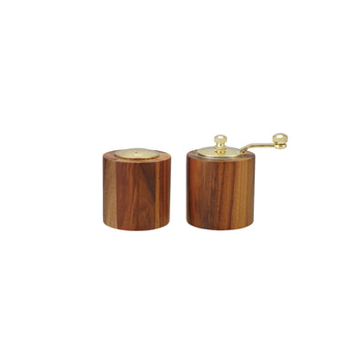Acacia Wood Pepper Mill & Salt