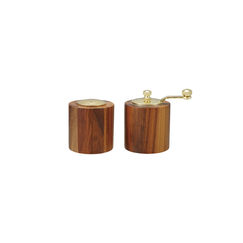 Acacia Wood Pepper Mill & Salt