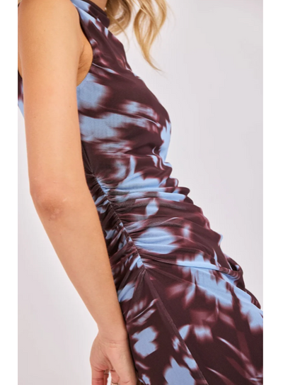 Urban Siren Ruched Midi Dress