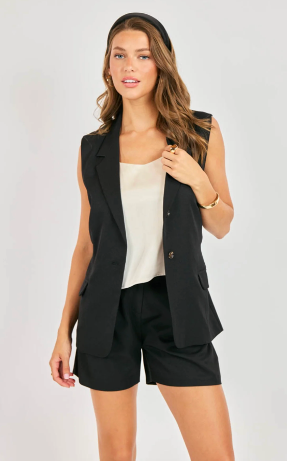 Royale Vest Black