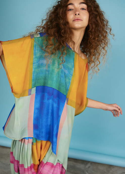 Quinara Top Asymmetric Pixel