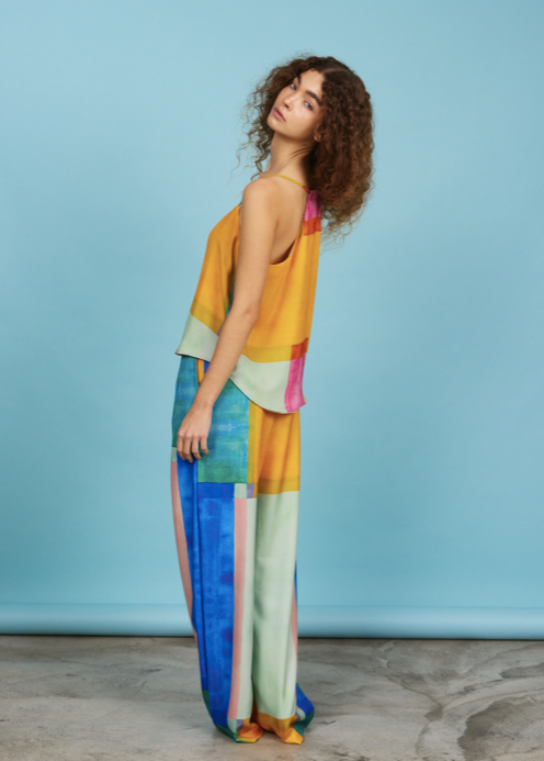 Quinara Top Multicolor Pixel