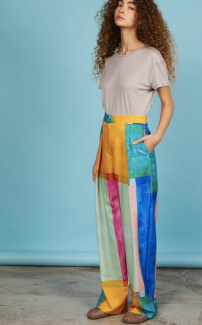Quinara Pant Multicolor Pixel