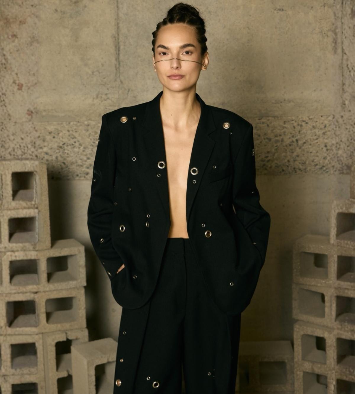Gaela Blazer Black