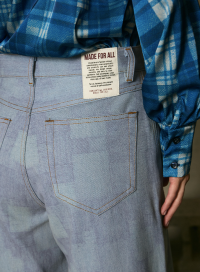 Keila Pant Barrel Denim