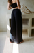 Berdux Wide Leg Pants Woven Black