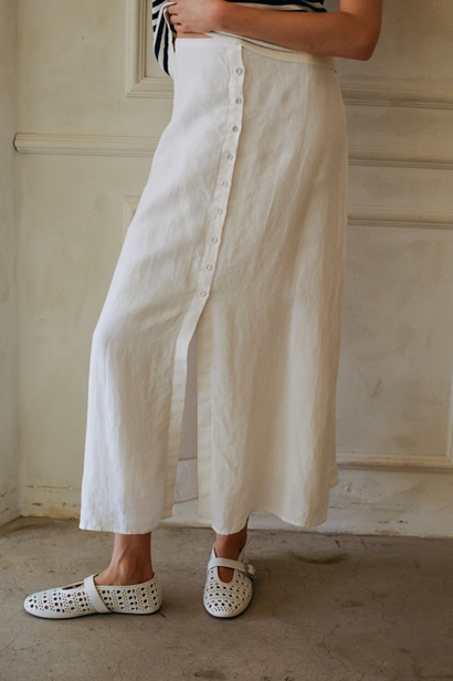 Novella Skirt Off White