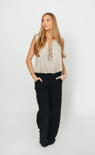 Allexia Top Linen