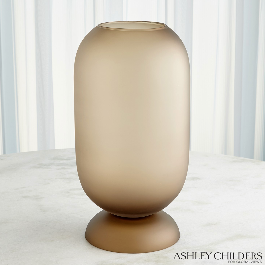 Ashton Vase-Topaz-Short