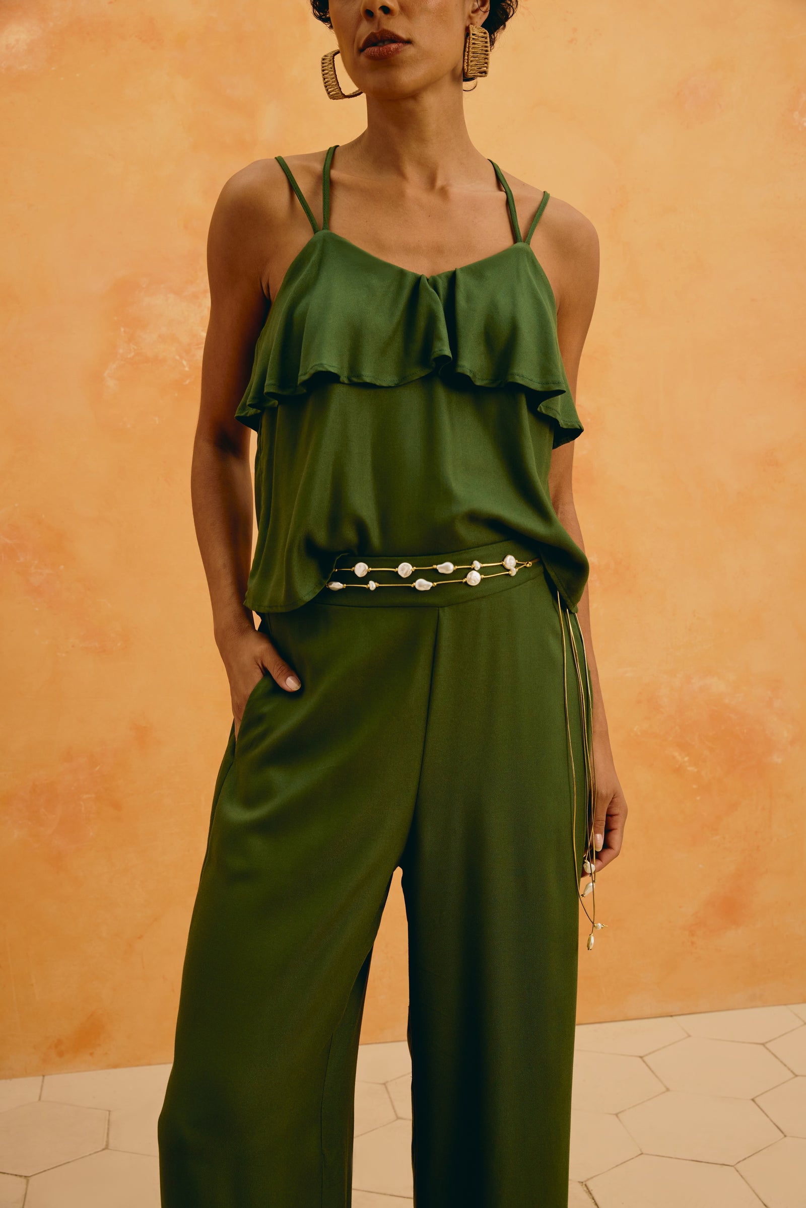Andrea Pant Green