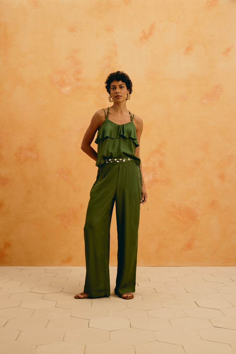 Andrea Pant Green