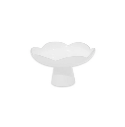 Amelia Small Pedestal White