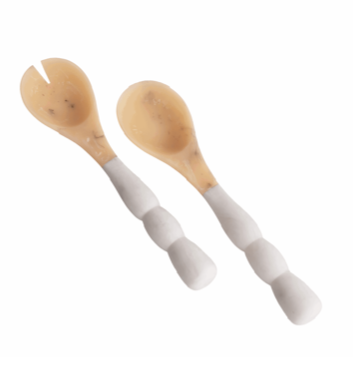 Sorbet Salad Set Servers Coconut