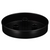 Candle Platter Small Round Jet Black