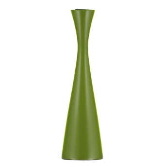 Tall Olive Green Candleholder