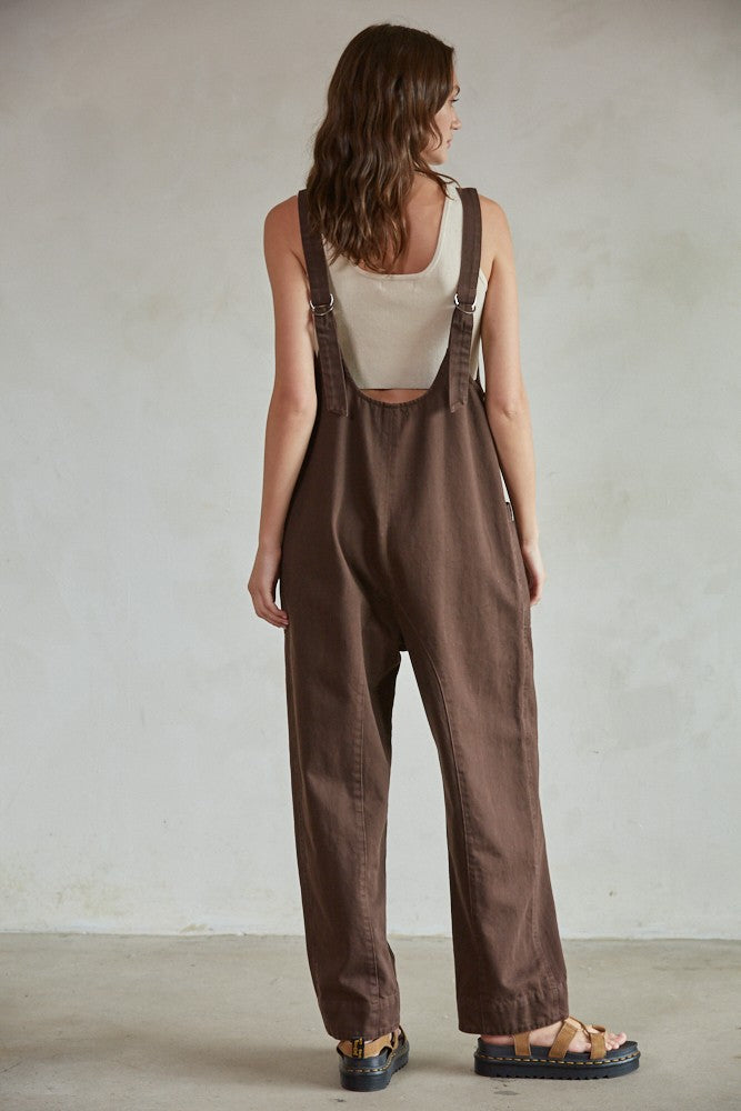 Lia Jumpsuit Brown