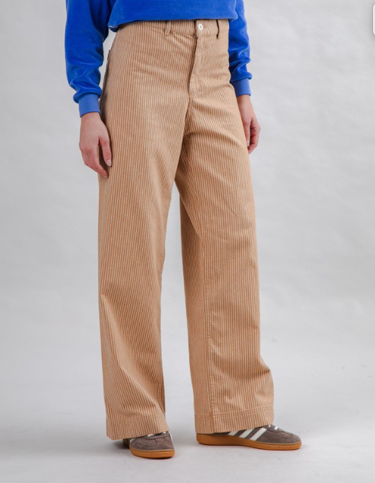 Yina Pant Stripe Camel