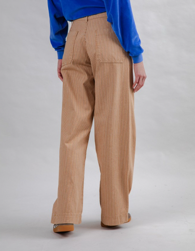 Yina Pant Stripe Camel