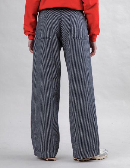 Lucy Pant Stripe Denim