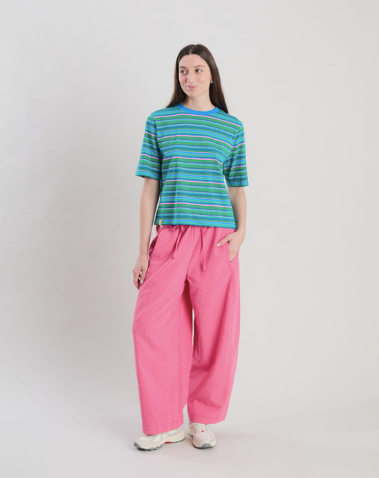 Yali Tshirt Stripe Blue