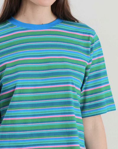 Yali Tshirt Stripe Blue