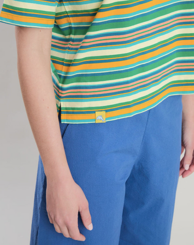 Yali Tshirt Stripe Green