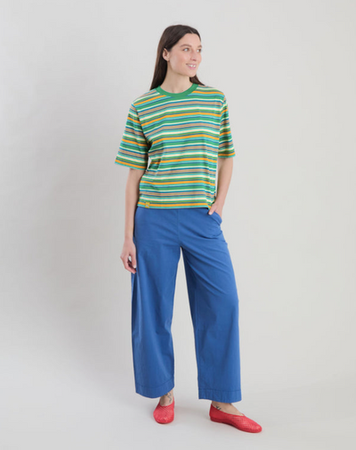 Yali Tshirt Stripe Green