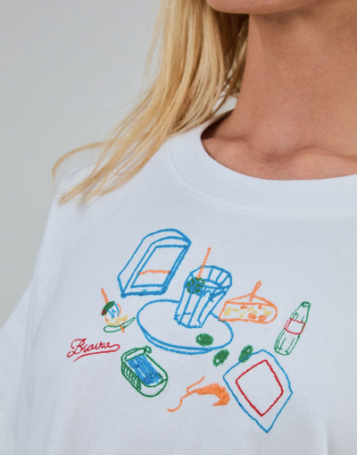 Ruth Tshirt Oversize Tee White